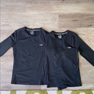 2 C9 Champion fitted long sleeve shirts